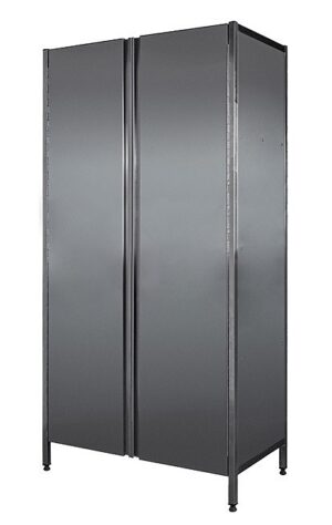 Шкаф нержавеющий с распашными дверями Финист (1000х600х1800)
