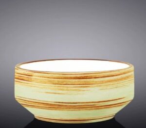 Бульонница Wilmax Spiral зеленая 400 мл, D 125 мм артикул WL-669138/A