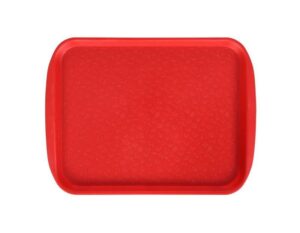 Поднос из пластика Клен PS Red 4410 330х260, красный артикул мки053