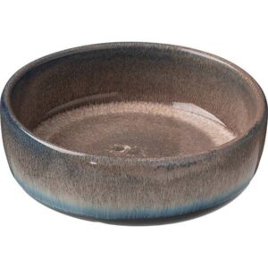 Салатник Борисовская Керамика «Пати»; 250мл; D13, H4см, фарфор; серый, синий артикул ФРФ88800593