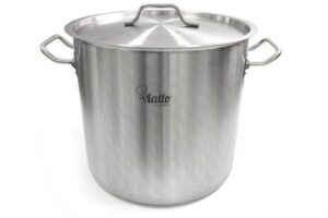 Кастрюля Viatto нерж с тройным дном 400х320 мм объем 40 л 2 ручками артикул 101332