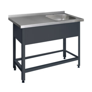 Ванна моечная цельнотянутая Финист ВМБсц-1 (1200х600х850), м/о 500х500х300 мм