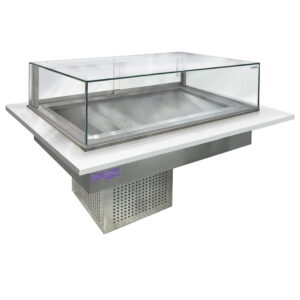 Встраиваемая кондитерская витрина Финист Glassier G-14/7/3