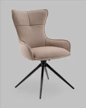 Стул обеденный Irigo серо-бежевый