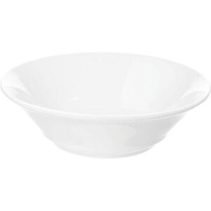 Салатник Добрушский фарфоровый завод «Идиллия»; 1,15л; D222, H66мм, фарфор, белый артикул 4C0249