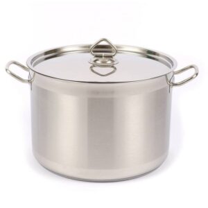 Кастрюля нержавеющая Kitchen Muse SD13021 с тройным дном 300*210мм объем 15 л. артикул SD13021