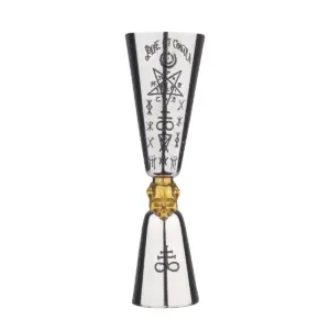 Джиггер 20/25/35/45/55/60 мл,"MIXOLOGY-8",нержавеющая сталь, P.L.- Barbossa