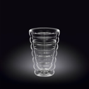 Стакан Wilmax Thermo Glass 250 мл, D 80 мм, H 120 мм, с двойными стенками артикул 888416