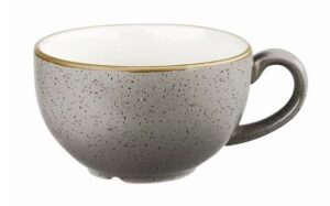 Чашка кофейная CHURCHILL Stonecast Peppercorn Grey 340 мл, D 110 мм, H 65 мм артикул SPGSCB281