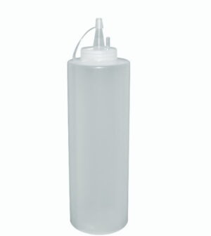 Емкость для соуса MGprof 250 мл. d 52 мм. h 171 мм. с крышкой бел. артикул 1742 бел