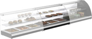 Витрина нейтральная Carboma A57 N 1,2-1 (1,2 Арго XL) (0430 нерж)