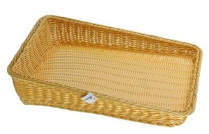 Корзина плетеная MGProf L 450 мм, B 300 мм, H 100 мм артикул 72624