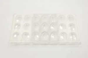 Форма для шоколада "Овал" 21 ячейка 35*27*12 мм, поликарбонат, P.L. Proff Cuisine