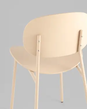 Стул Edie пластик желтый NP 4 шт.