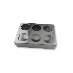 Подставка для соусов MGSteel L 280 мм, B 190 мм, H 80 мм,6 ячейки артикул SBH7262