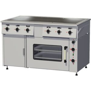 Плита электрическая Тулаторгтехника ПЭ-0,72Мт-011 жарочный шкаф черн металл, дверь стекло