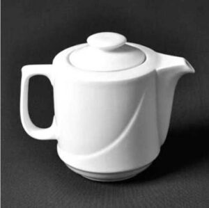 Кофейник Башкирский фарфор Принц 1200 мл, D 200 мм, H 130 мм артикул ИКФ 03.1200