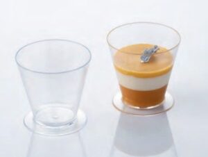 Емкость для десертов Martellato PMOCO001 90 мл, D 65 мм, H 55 мм (Набор 100 шт.) артикул PMOCO001