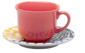 Чайная пара OXFORD Floreal Salada Tropical 200 мл, D 150 мм артикул J071-6845