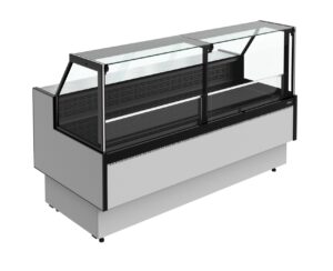 Холодильная витрина Carboma Palm 3 GC95 SL 1,8-1 с боковинами (версия 2.0) (9006-9005)