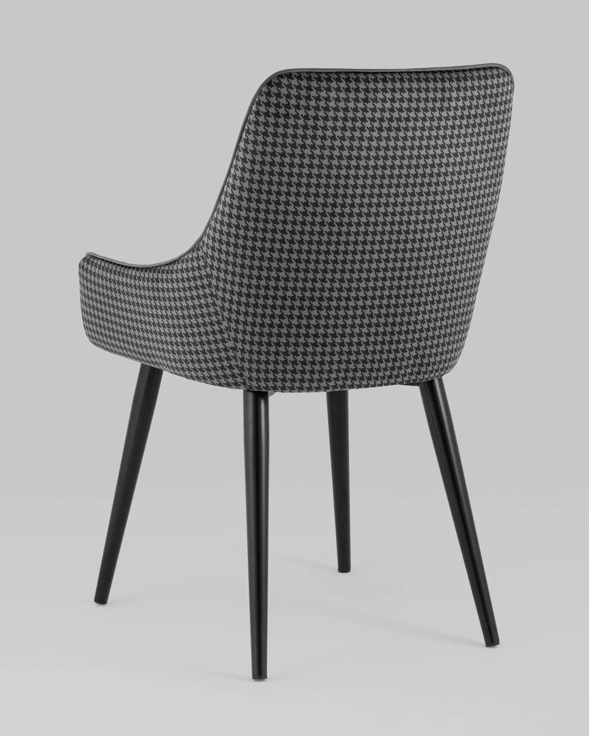 Стул Джоан велюр серый гусиная лапка 2 шт