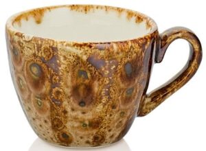 Чашка кофейная By Bone Cowry Yellow 75 мл артикул CW-YL-ZT-01-KF