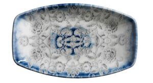 Блюдо Kutahya Blue Blanc L 330 мм, B 190 мм, H 33 мм артикул BNBOH33KY891310