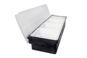 Контейнер барный JIWINS Guangzhou Perfect 4 отсека JW-B4B black артикул JW-B4B black