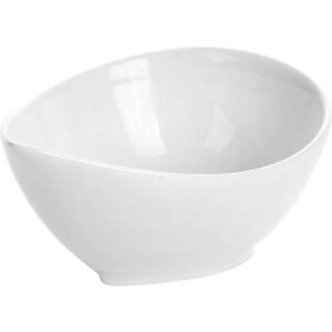 Салатник Tognana Мини Пати 80 мл, h50 мм, 110х80 мм фарфор белый артикул MY0AN880000