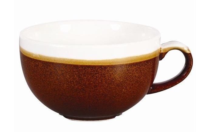 Чашка кофейная CHURCHILL Monochrome Cinnamon Brown 227 мл, D 95 мм, H 55 мм артикул MOBRCB201