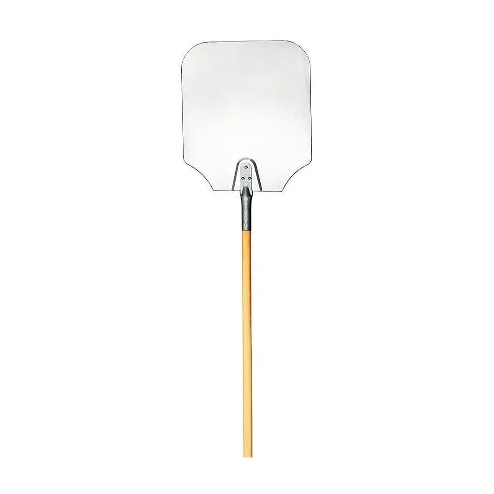 Лопата для пиццы 28*23 см, деревянная ручка 91 см, алюминий, P.L. Proff Cuisine