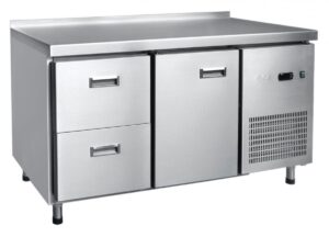 Стол холодильный Abat СХС-70-01 с бортом (дверь, ящики 1/2)