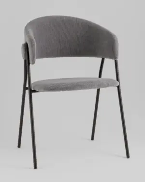 Стул Колин NEW вельвет серый