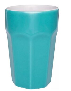 Стакан OXFORD бирюзовый 300 мл, H 115 мм, D 75 мм артикул C15D-9049