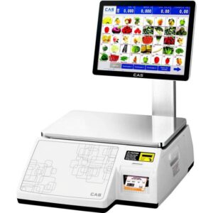 Весы торговые с печатью этикеток CAS CL7000-15S
