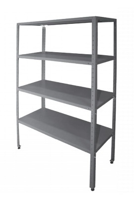 Стеллаж кухонный универсальный Финист 1160х800х1800 (полки нерж.ст, стойки нерж.ст)