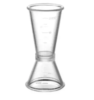 Джиггер пластиковый, 10*20 мл,(Сиропы,Ликеры) P.L.- Barbossa