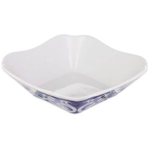 Салатник Добрушский фарфоровый завод «Восток»; 250мл; L13см, фарфор, белый, синий артикул 8C1066