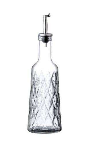 Бутылка для масла и уксуса PASABAHCE Leafy 380 мл, D 31 мм, H 219 мм артикул 80404