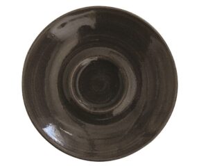 Блюдце CHURCHILL Monochrome Iron Black D 156 мм артикул MOIBCSS 1