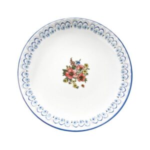 Тарелка Gural Porselen Flora 550 мл, D 200 мм артикул GBSATN20CKR2132