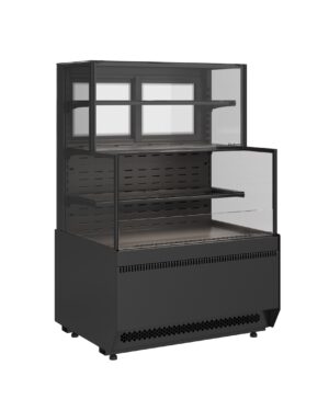 Витрина холодильная Carboma Cube 2 Combi KC70 VV/VV 0,9-2-1 STANDARD БОКОВИНА СТУПЕНЬКА (версия 2.0) (9005)