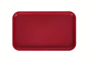 Поднос из пластика Клен HORNA RED 130205 мки118 530х330 вишневый артикул мки118