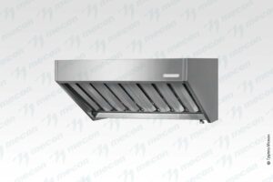 Зонт вытяжной открытый ЗВОб - 600*700*400 "Base", пристенный