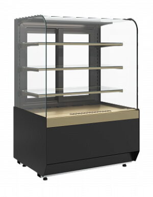 Витрина нейтральная Carboma Radius KR70 N 1,3-1 LIGHT (9005-0109)