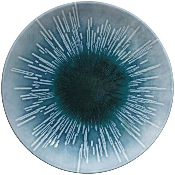 Тарелка Kutahya Nanocream Blue D 270 мм. H 26 мм артикул NNTS27DU891005