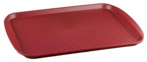 Поднос RESTOLA 415х305 мм, полистирол, бордовый артикул 422106721