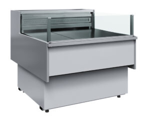 Витрина холодильная Carboma Bavaria 2 GC110 SP 0,94-2 с боковинами, рыба на льду (0011-9006)