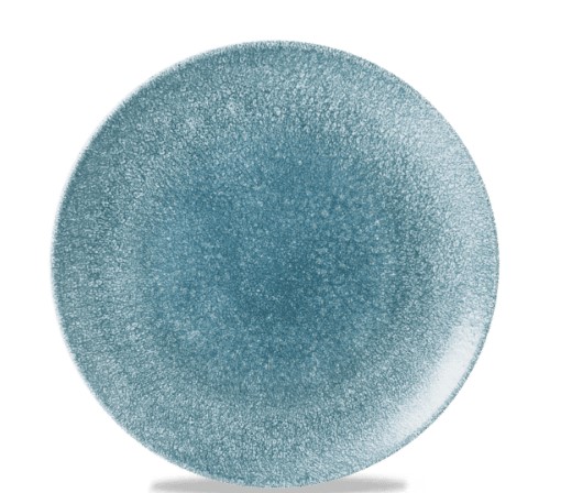 Тарелка CHURCHILL Raku Topaz Blue D 217 мм артикул RKTBEVP81