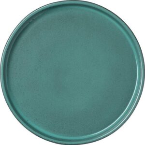 Блюдо Борисовская Керамика «Млечный путь изумрудный»; 450мл; D250, H25мм, фарфор, изумрудный, черный артикул ФРФ88804165